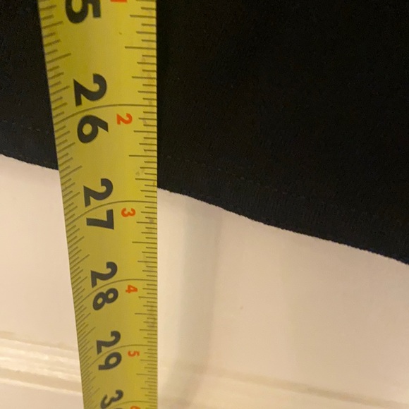 ESCADA HIGH WAISTED SKIRT Black wool pencil skirt SZ 38 draped VINTAGE cocktail - Picture 6 of 11